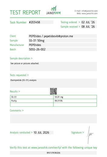 Certificado de analisis CoA 08